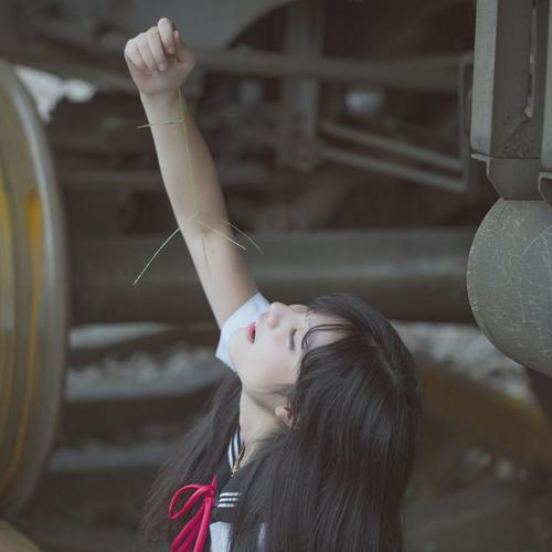 柚子- 人像, 美女, 铁道, jk - kerryanson - 图虫