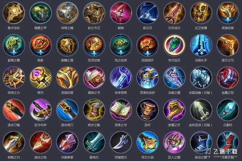 王者荣耀装备大全 王者荣耀所有装备图片