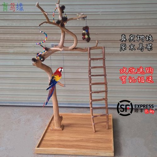 热卖中小型鹦鹉 啃咬玩具秋千站架站杠攀爬梯鹦鹉鸟具玩具鸟笼556460