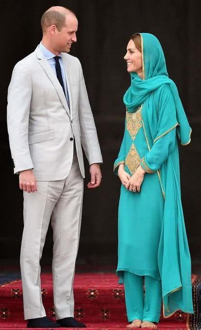 威廉和凯特近期出访巴基斯坦的照片