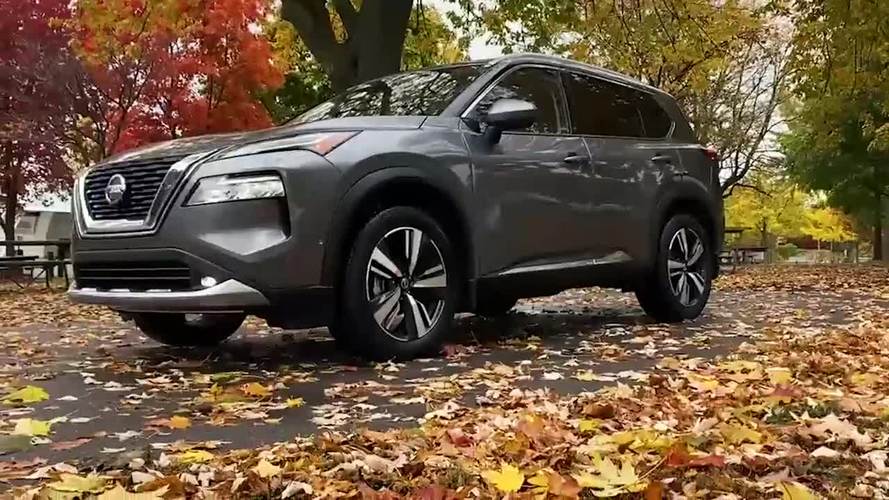 2021款日产奇骏实车展示和老款的停一块比一下才明白啥叫改变