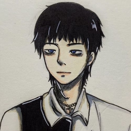 动漫头像:男生无欲头像,男孩子不留狼尾不知道自己有多帅