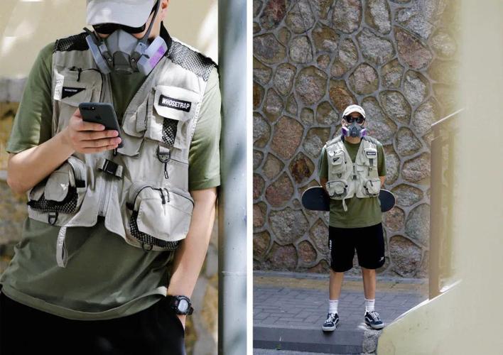 听说这是工装酷盖近期喜欢的户外穿搭look_马甲