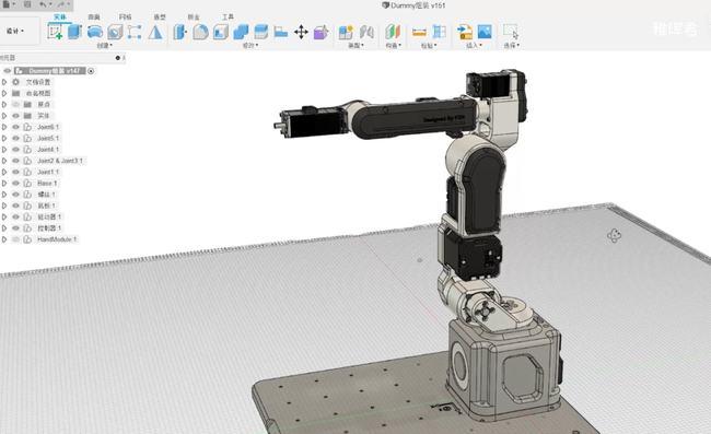 只是它的驱动系统较为复杂,并不适用于本次机械臂极其紧凑的结构当中
