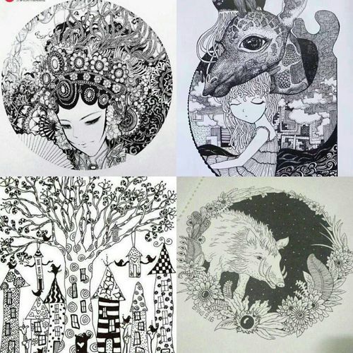 的课程有:        少儿课程:创意画,国画,日记画,绘本制作,沙画,线描