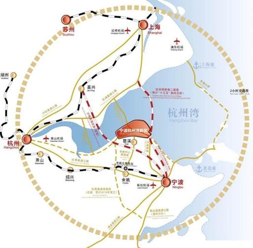 杭州湾地处浙江省宁波慈溪市北部,杭州湾跨海大桥南岸.