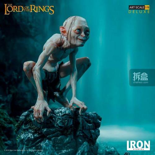 iron studios《指环王 / 魔戒》古鲁姆 / 咕噜 1:10 雕像