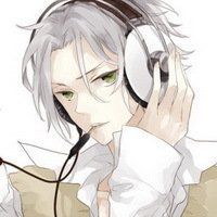 微信头像男生动漫带耳机【点击鼠标右键下载】