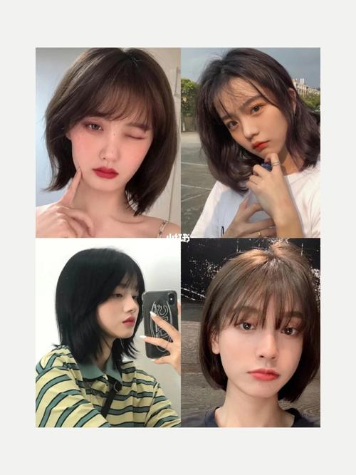2021短发合集 超适合圆脸女生,显脸小_短发_发型_显脸小_圆脸_日系