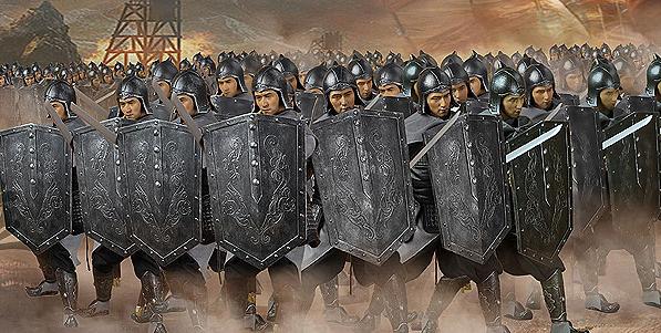 弓箭根本射不穿盾牌为何士兵却不断朝盾牌放箭