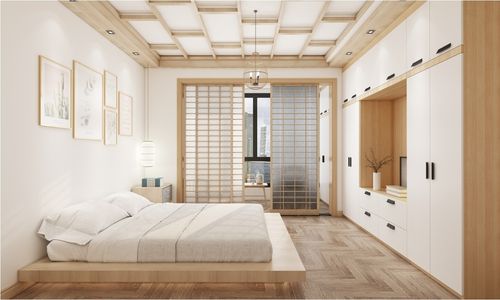 简约日式板式 色经典实用衣柜 板式全屋定制家具