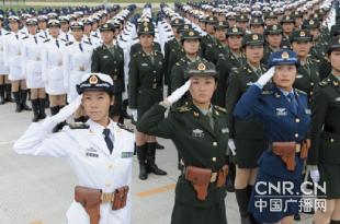 国庆阅兵三军女兵四领队不分伯仲 最终人选未定