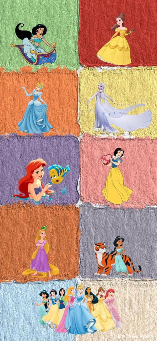 多彩壁纸211期|8张全网都在找的油画分割线壁纸!