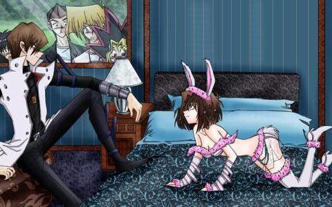 游戏王同人,里面有102集里杏子裸身 女希望皇霍普 裸身小鸟等 还有