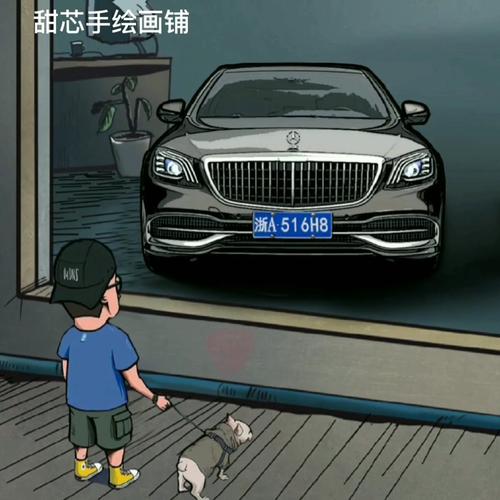 橱窗男孩看车橱窗外小男孩看车头像壁纸