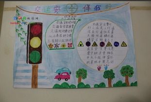 幼儿交通安全手抄报 交通安全手抄报
