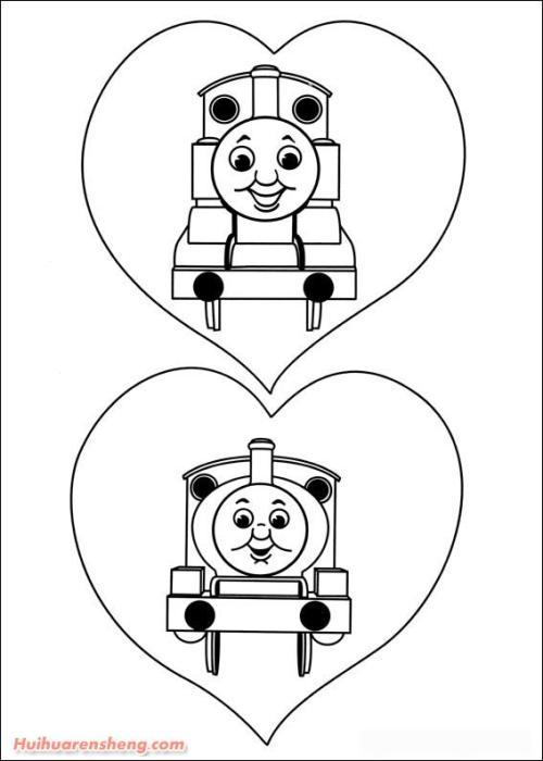 托马斯托马斯托马斯托马斯托马斯小火车简笔画