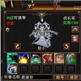 十二种幻化最全呈现 天龙八部珍兽幻化外观