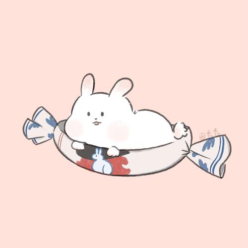 原创|真·大白兔奶糖_大白兔奶糖怎么样_头像_卡通_简