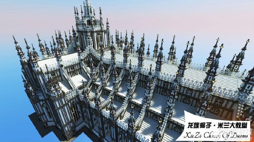 《我的世界》米兰大教堂建筑展示