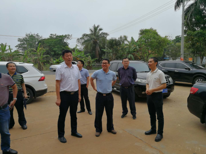 海南省林业局党组成员,副局长高述超带队赴澄迈县督导森林防火工作