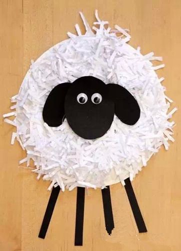 羊年手工小羊 - 手工制作 - 当代学前教育网