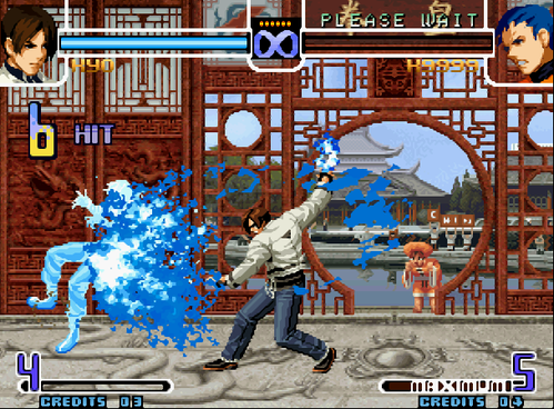 谁有拳皇02冰蓝版