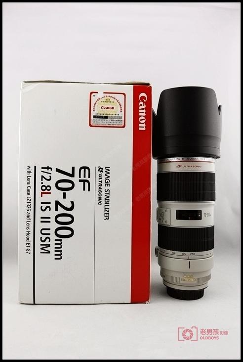 canon佳能70-2002.8isii小白兔70-200f4一二代远镜头单反镜头