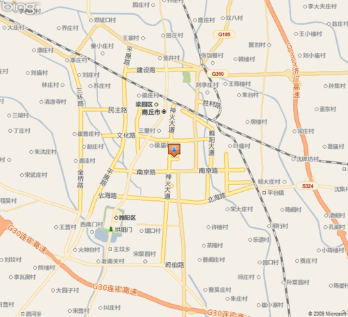 商丘市睢阳区地图