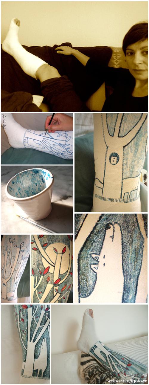 2012年4月16日 10:54   关注  石膏 乐观主义 摔断 革命 手绘 评论