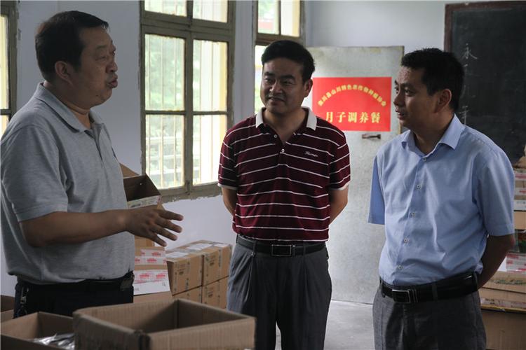 栾川县委常委,组织部部长程广勇到三川镇柳子村调研脱贫攻坚工作