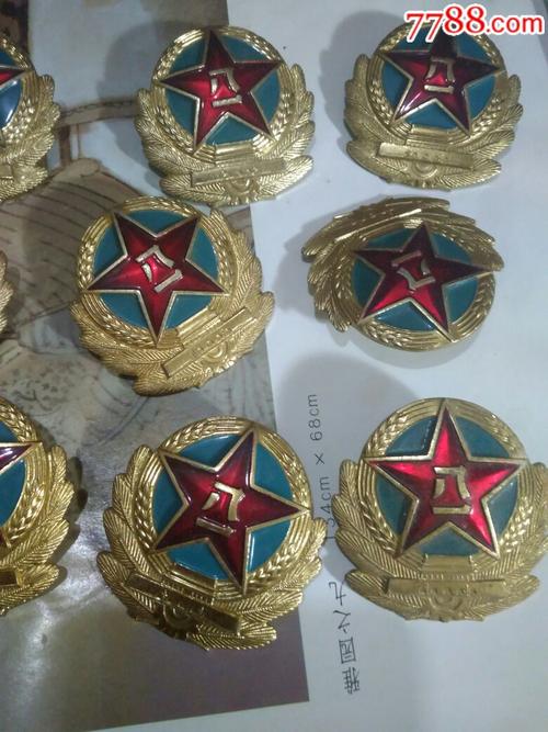 老式解放军帽徽12个