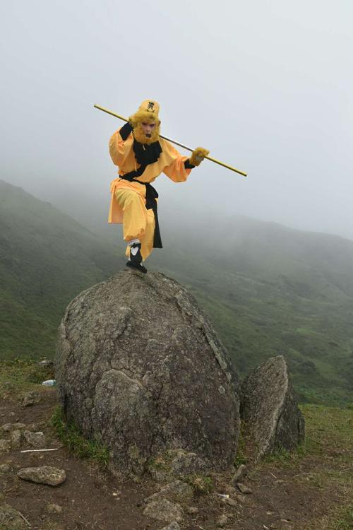 孙悟空从花果山回到鸡笼顶赏花游玩!