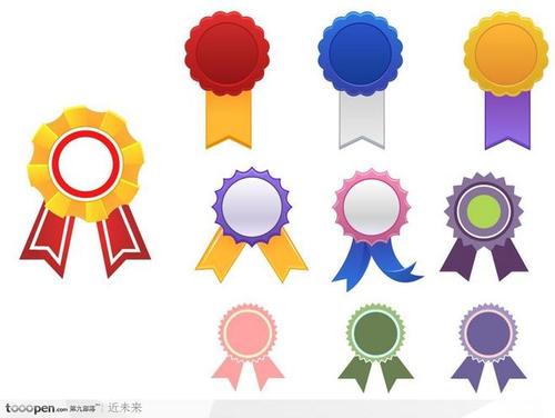 徽章图标矢量素材