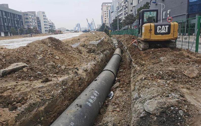 云阳大桥供水管道重塑工程稳步推进