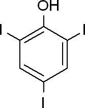 3,5-二碘-2-氨基苯甲酸,609-86-9,结构式