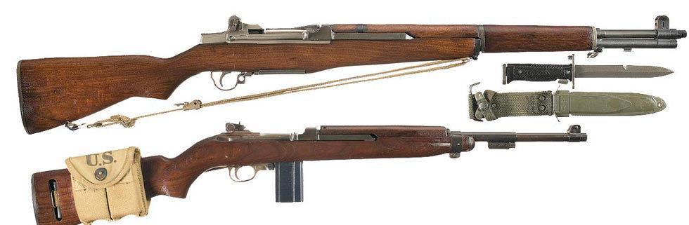 原创图说m1卡宾枪二战美国产量最大的枪械世界第一种单兵自卫武器