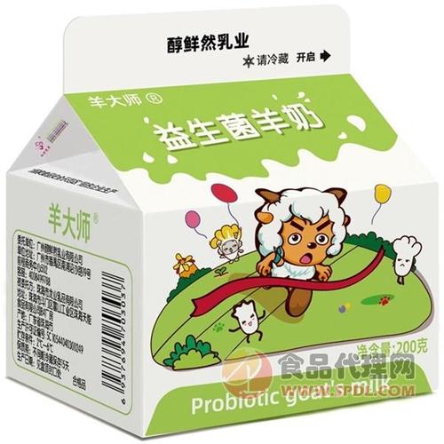 羊大师益生菌羊奶200g