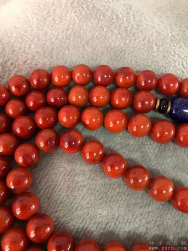天然南红玛瑙朝珠搭配绿松石