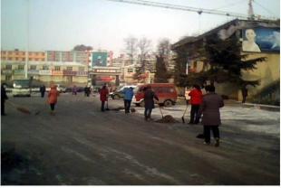 郭二庄社区党总支积极引导员工践行雷锋精神