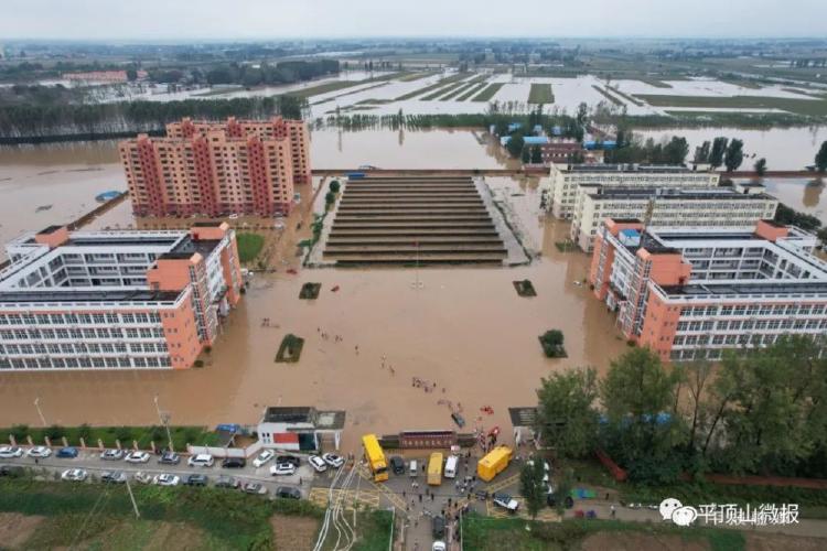 我市多支救援队凌晨驰援叶县!河南升级发布洪水红色预警