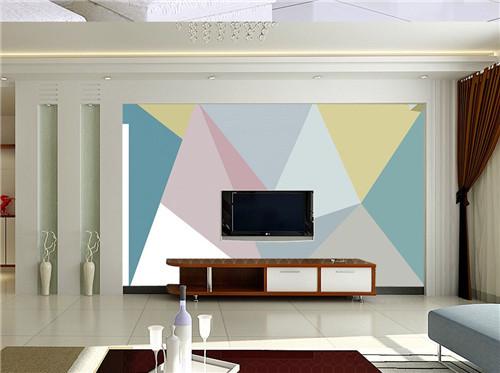 电视墙不用太复杂,用乳胶漆200块搞定,完工很耐看,超级满意