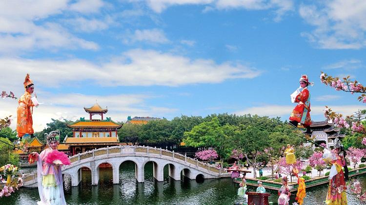 广州宝墨园门票(岭南水乡建筑 岭南园林艺术)