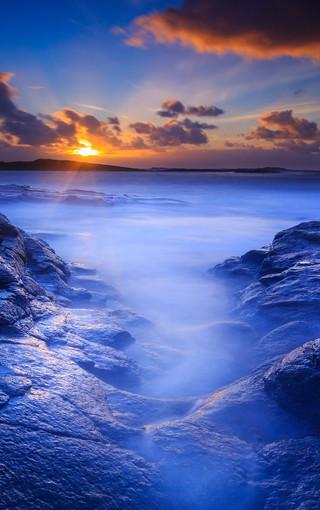 晨光唯美景色手机壁纸