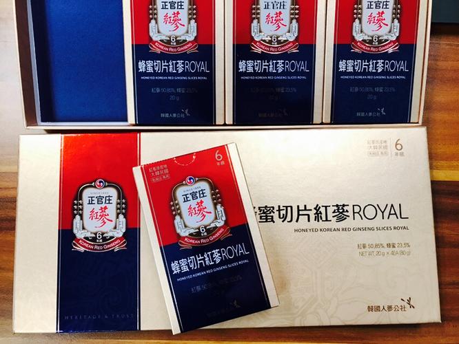 正官庄蜂蜜切片红参开吃