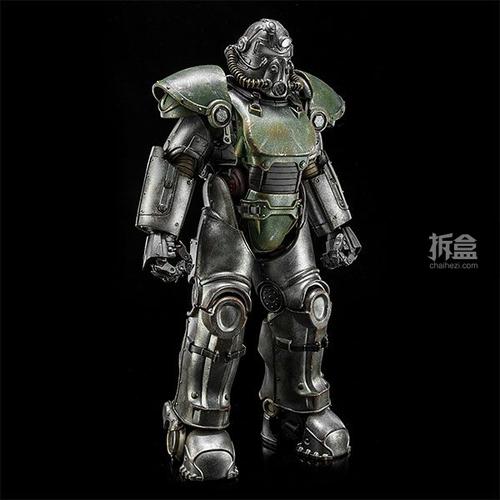 threezero【thinkgeek限定】《辐射4》t-51动力装甲1/6比例人偶