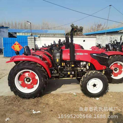 东方红50马力拖拉机 配套各种农具 me504中型拖拉机 大棚王拖拉机