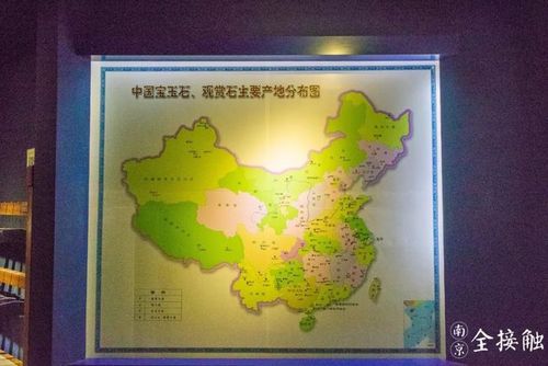 中国宝石分布图