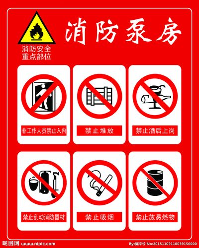 消防泵房 展板图片