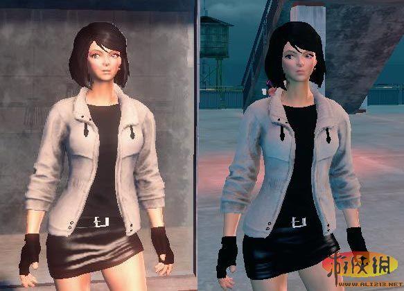 黑道圣徒3皮革mod超短裙直接复制版